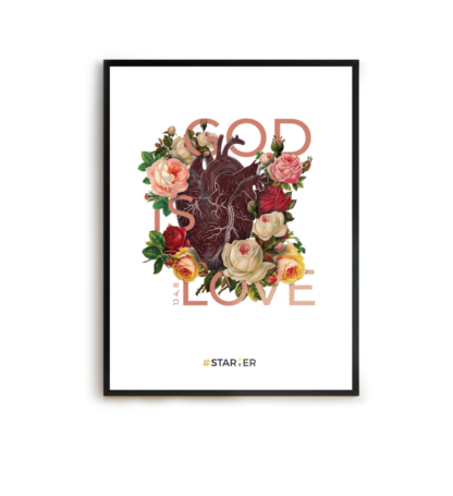 Plakat God is love